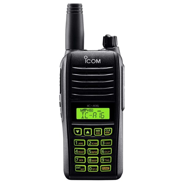 IC-A 16 RADIO TRANSMISOR AEREO VHF (Consulta disponibilidad y precio) - Imagen 2