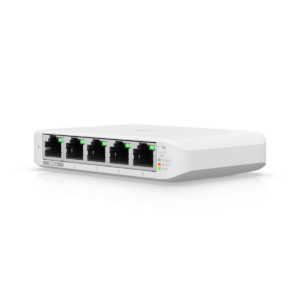USW-FLEX-MINI-5 UBIQUITI 5-unid 5-1000 req-PoE-af Switch-L2 interior req-UniFi