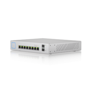 US8-150W UBIQUITI Switch 120W-tot 8-1000-PoE24/48af/52at 2-SFP req-UniFi